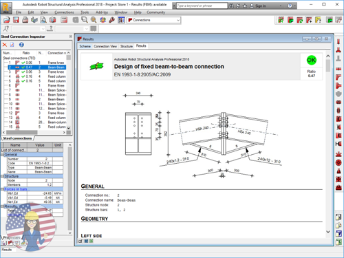 autodesk robot structural analysis professional software