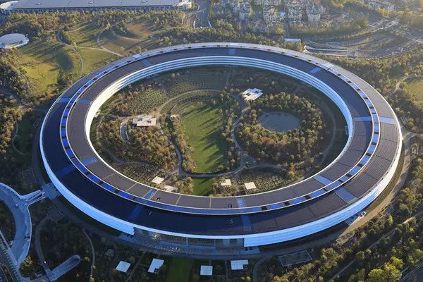 Apple Park using IoT-BIM technologies to create sustainable efficient workplace